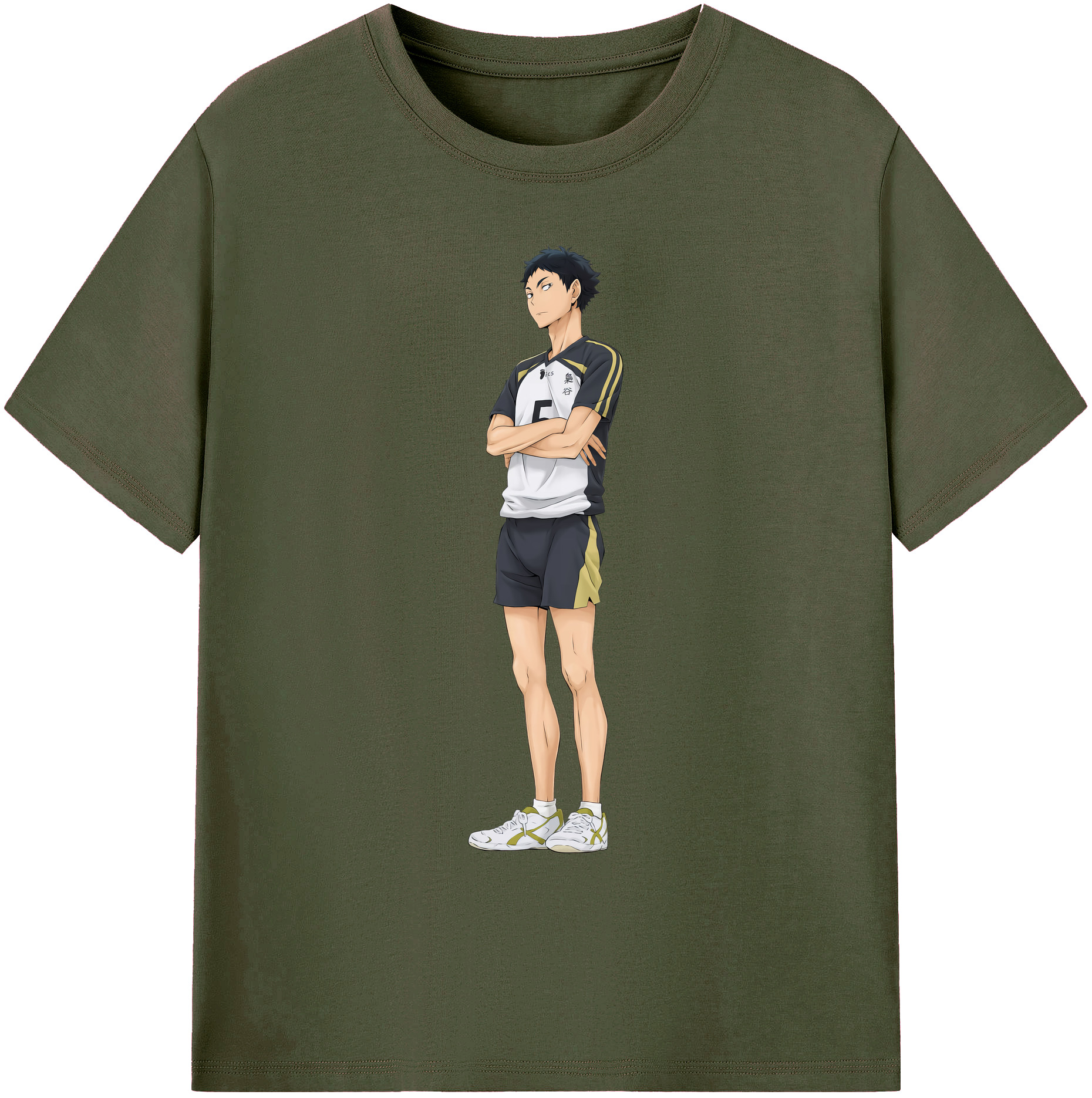 （画像用） ハイキュー!! Haikyu!! 綿100％ メンズ半袖Tシャツ｜肌触りやわらか＆通気性